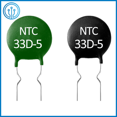 NTC Termistör Dirençleri 33D-5 0.5A 33 Ohm Ani Akım Sınırlayıcı Sıcaklık Sensörleri 50D-5